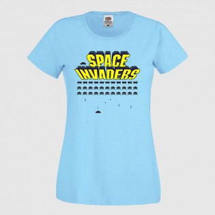 CAMISETA CHICA SPACE INVADERS