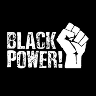 CAMISETAS BLACK POWER PUÑO