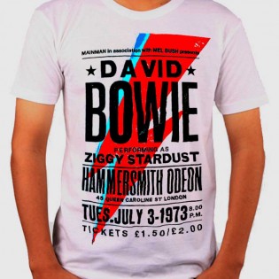 CAMISETA BOWIE IN PERSON